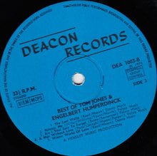 Load image into Gallery viewer, The Studio 77 Orchestra &amp; Singers : A Tribute To Tom Jones And Engelbert Humperdinck (LP)
