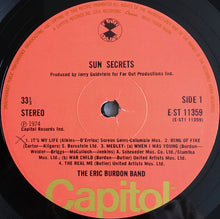 Load image into Gallery viewer, Eric Burdon Band : Sun Secrets (LP, Album)
