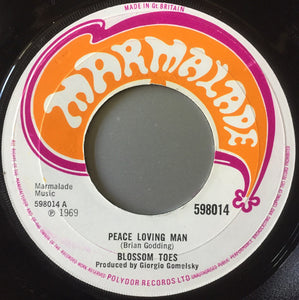 Blossom Toes : Peace Loving Man (7", Single, Mono)