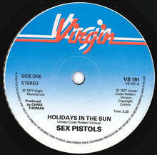 Load image into Gallery viewer, Sex Pistols : Holidays In The Sun (7&quot;, Single, CBS)
