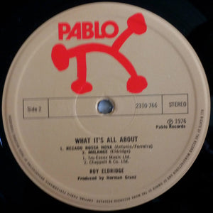 Roy Eldridge : What It's All About (LP, Album)