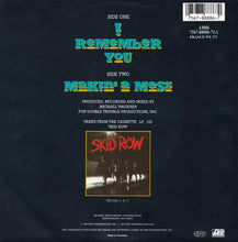 Load image into Gallery viewer, Skid Row : I Remember You (7&quot;, Single)
