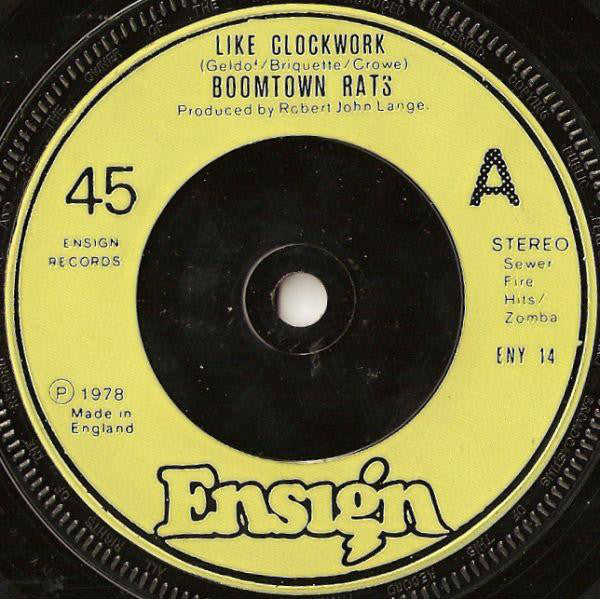 The Boomtown Rats : Like Clockwork (7