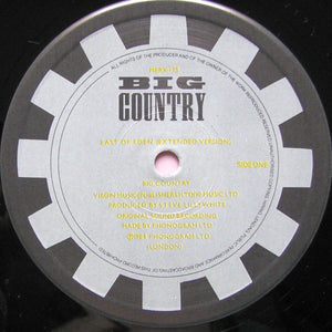 Big Country : East Of Eden (Extended Version) (12", Single)