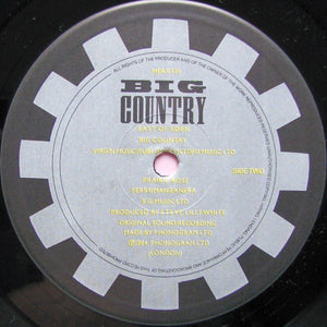 Big Country : East Of Eden (Extended Version) (12", Single)