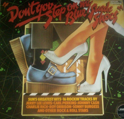 Various : Don't You Step On My Blue Suede Shoes (LP, Comp)