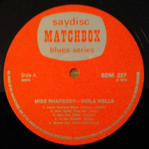 Viola Wells : Miss Rhapsody (LP, Album)