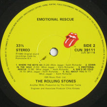 Load image into Gallery viewer, The Rolling Stones : Emotional Rescue (LP, Album, Wit)
