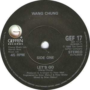 Wang Chung : Let's Go (7", Single)