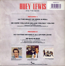 Load image into Gallery viewer, Huey Lewis &amp; The News : The Heart Of Rock &amp; Roll (2x7&quot;, Single, Ltd, RE, Gat)
