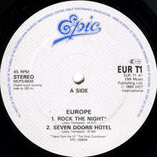 Load image into Gallery viewer, Europe (2) : Rock The Night (12&quot;)
