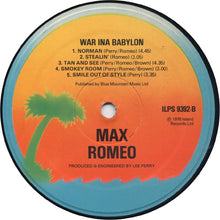 Load image into Gallery viewer, Max Romeo &amp; The Upsetters : War Ina Babylon (LP, Album)
