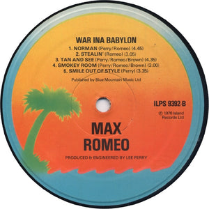 Max Romeo & The Upsetters : War Ina Babylon (LP, Album)