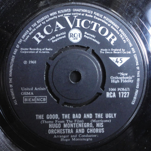 Hugo Montenegro, His Orchestra And Chorus : The Good, The Bad And The Ugly (7
