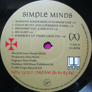 Simple Minds : New Gold Dream (81-82-83-84) (LP, Album, Pur)