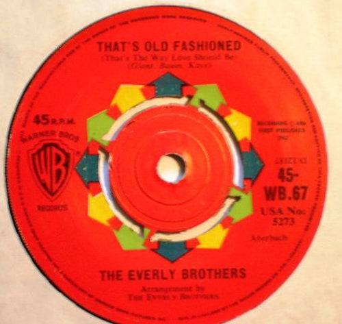 Everly Brothers : That's Old Fashioned / How Can I Meet Her? (7