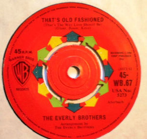 Everly Brothers : That's Old Fashioned / How Can I Meet Her? (7", Single)
