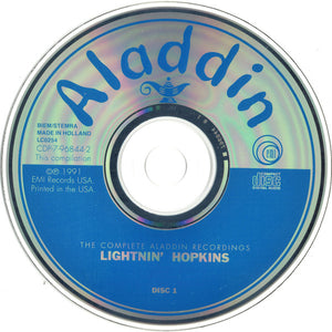 Lightnin' Hopkins : The Complete Aladdin Recordings (2xCD, Comp)