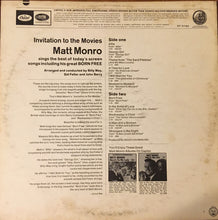 Load image into Gallery viewer, Matt Monro : Born Free (Invitation To The Movies) (LP, Los)
