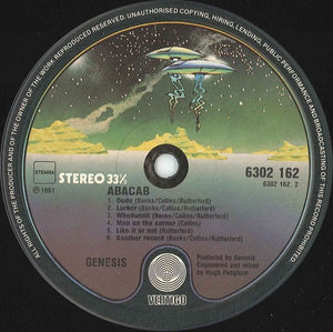 Genesis : Abacab (LP, Album, BOR)