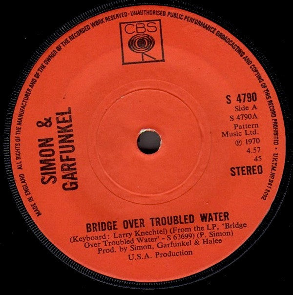 Simon & Garfunkel : Bridge Over Troubled Water (7