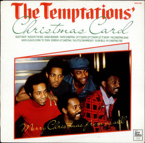 The Temptations : The Temptations' Christmas Card (LP, Album, RE)