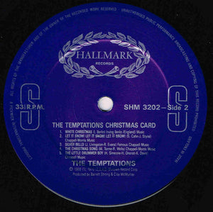 The Temptations : The Temptations' Christmas Card (LP, Album, RE)
