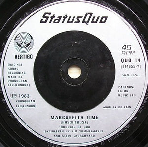 Status Quo : Marguerita Time (7", Single, Sil)