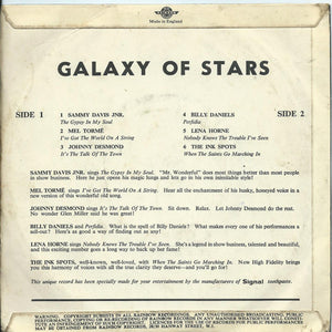 Various : Galaxy Of Stars (7", MiniAlbum, Styrene)