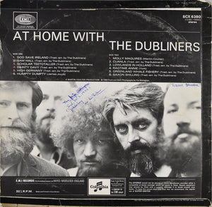 The Dubliners : At Home With The Dubliners (LP)