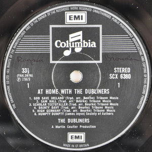 The Dubliners : At Home With The Dubliners (LP)