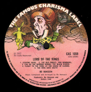 Bo Hansson : Music Inspired By Lord Of The Rings (LP, Album)