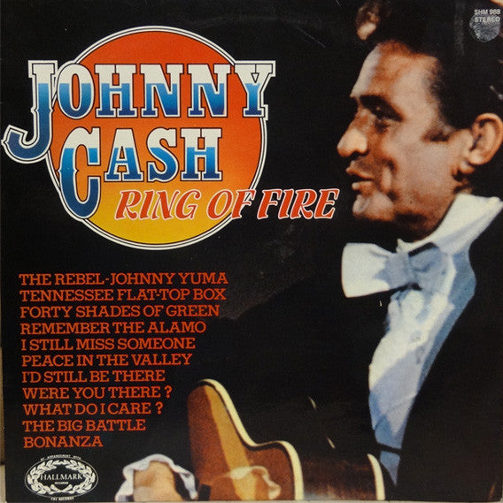 Johnny Cash : Ring Of Fire (LP, Comp, RE)