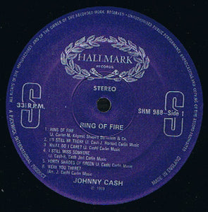 Johnny Cash : Ring Of Fire (LP, Comp, RE)