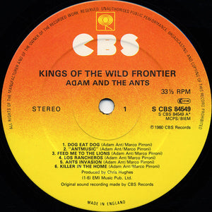 Adam And The Ants : Kings Of The Wild Frontier (LP, Album)