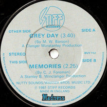 Load image into Gallery viewer, Madness : Grey Day (7&quot;, Single)
