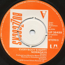 Load image into Gallery viewer, Buzzcocks : Everybody&#39;s Happy Nowadays (7&quot;, Single)

