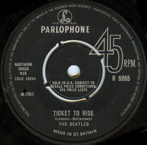 The Beatles : Ticket To Ride (7
