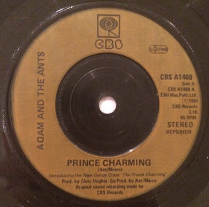 Adam And The Ants : Prince Charming (7", Single, Ora)