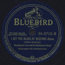 Load image into Gallery viewer, Washboard Sam And His Washboard Band : I Laid My Cards On The Table / I Get The Blues At Bedtime (Shellac, 10&quot;)
