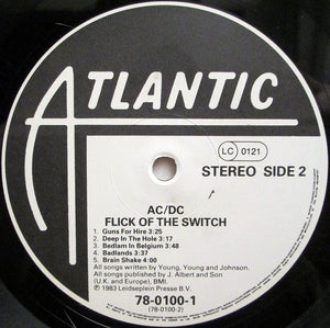 AC/DC : Flick Of The Switch (LP, Album)
