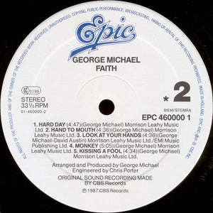 George Michael : Faith (LP, Album)