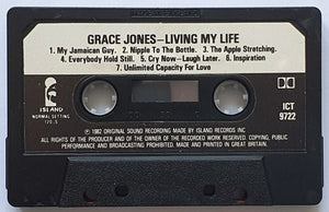 Grace Jones : Living My Life (Cass, Album, 1+1)