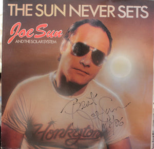 Joe Sun And The Solar System (2) : The Sun Never Sets (LP, Album)