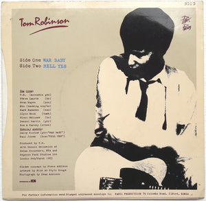 Tom Robinson : War Baby (7", Single)