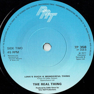 The Real Thing : Can You Feel The Force? ('86 Mix) (7", Single)