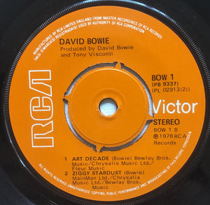 David Bowie : Breaking Glass (7", EP, Single)