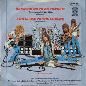 Status Quo : Going Down Town Tonight (New Version) (7", Single)