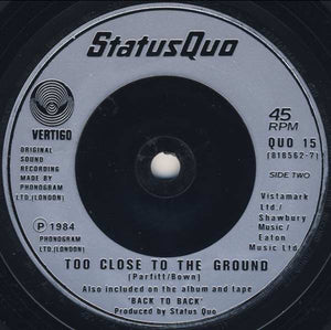 Status Quo : Going Down Town Tonight (New Version) (7", Single)