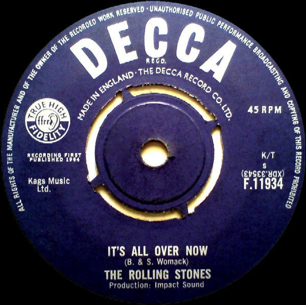 The Rolling Stones : It's All Over Now (7
